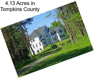 4.13 Acres in Tompkins County