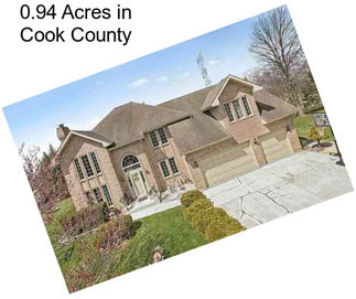 0.94 Acres in Cook County