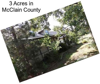 3 Acres in McClain County