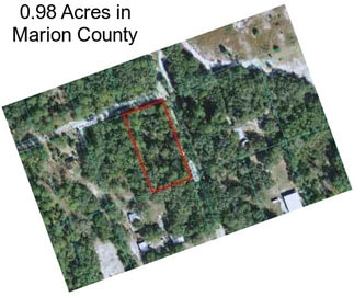 0.98 Acres in Marion County