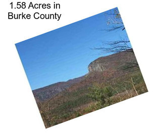 1.58 Acres in Burke County