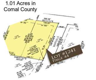 1.01 Acres in Comal County