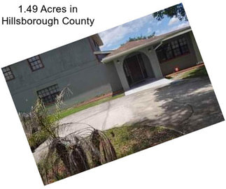 1.49 Acres in Hillsborough County