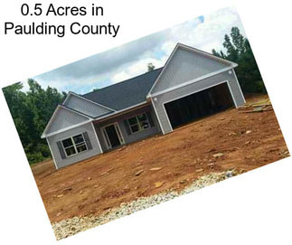 0.5 Acres in Paulding County