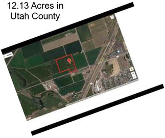 12.13 Acres in Utah County