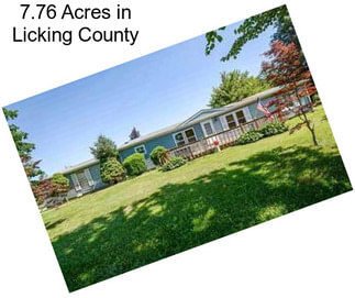 7.76 Acres in Licking County