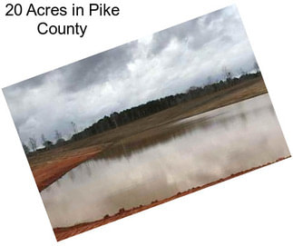 20 Acres in Pike County