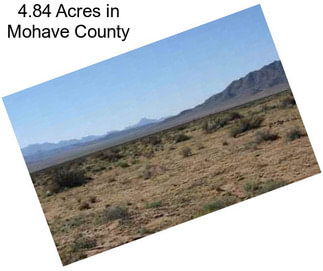 4.84 Acres in Mohave County