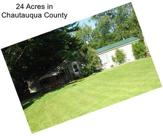 24 Acres in Chautauqua County