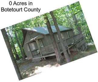 0 Acres in Botetourt County