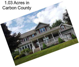 1.03 Acres in Carbon County