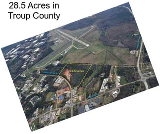 28.5 Acres in Troup County