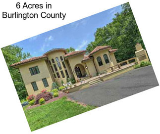 6 Acres in Burlington County