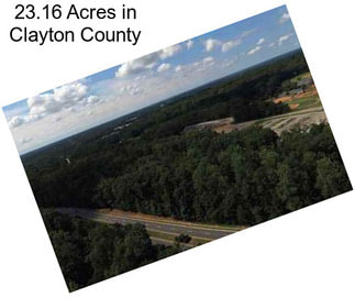 23.16 Acres in Clayton County