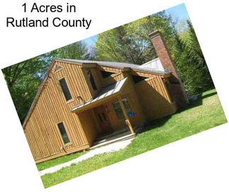 1 Acres in Rutland County