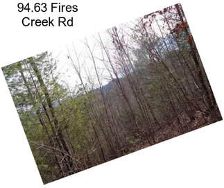 94.63 Fires Creek Rd