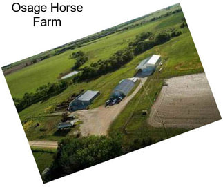 Osage Horse Farm