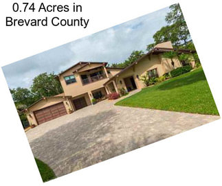 0.74 Acres in Brevard County