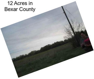 12 Acres in Bexar County