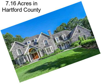 7.16 Acres in Hartford County