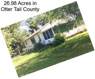 26.98 Acres in Otter Tail County