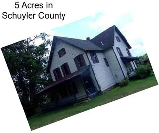 5 Acres in Schuyler County