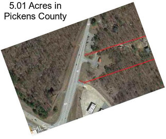 5.01 Acres in Pickens County