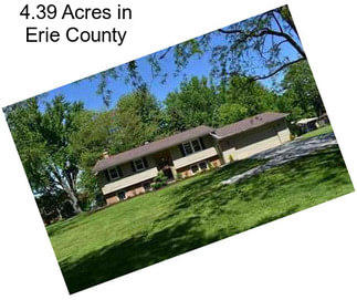 4.39 Acres in Erie County