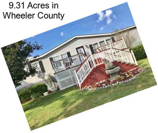 9.31 Acres in Wheeler County
