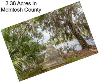 3.38 Acres in McIntosh County