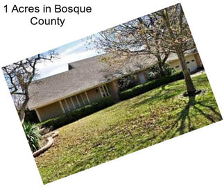 1 Acres in Bosque County