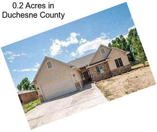 0.2 Acres in Duchesne County