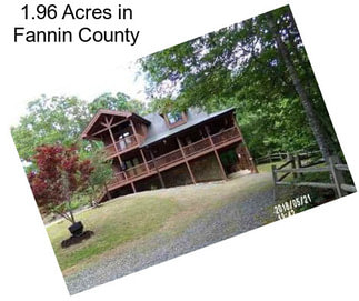 1.96 Acres in Fannin County