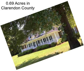 0.69 Acres in Clarendon County