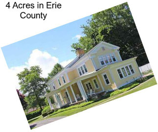 4 Acres in Erie County