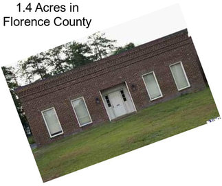 1.4 Acres in Florence County