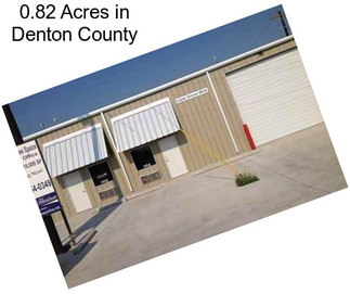 0.82 Acres in Denton County