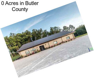 0 Acres in Butler County