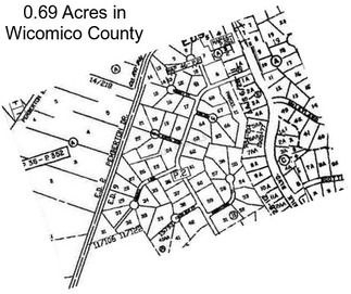 0.69 Acres in Wicomico County