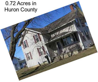 0.72 Acres in Huron County
