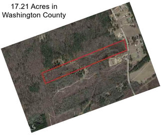 17.21 Acres in Washington County