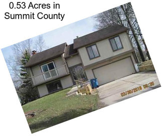 0.53 Acres in Summit County