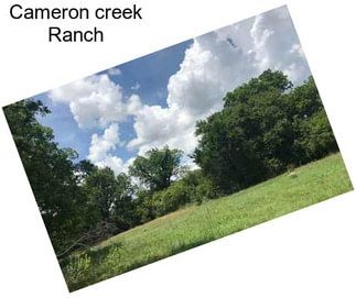 Cameron creek Ranch