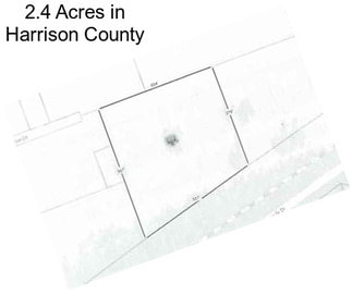 2.4 Acres in Harrison County