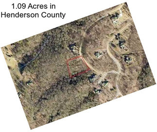 1.09 Acres in Henderson County