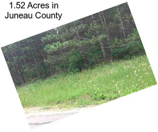 1.52 Acres in Juneau County