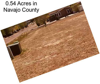 0.54 Acres in Navajo County