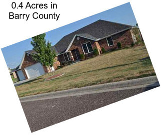 0.4 Acres in Barry County