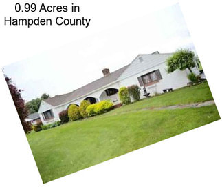 0.99 Acres in Hampden County