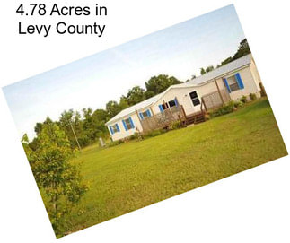 4.78 Acres in Levy County